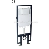 Universal in wall frame for concealed cistern for wall hung WC for front operation with dual flush for bathroom made in China